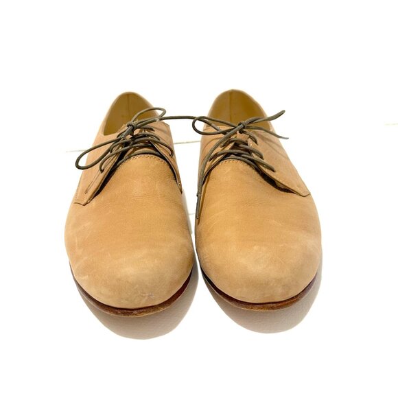 Nisolo - James Oxford - Women's 9 - nude / beige /  natural leather - Picture 3 of 7